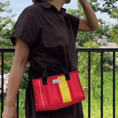 ミニボックスショルダーバッグ