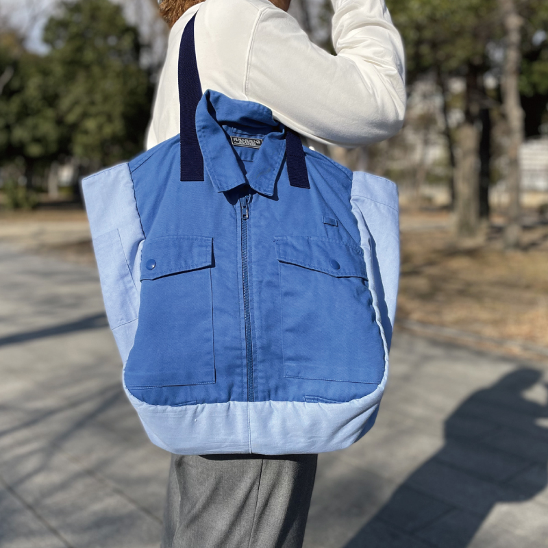 京王電鉄技術系制服トートバッグ