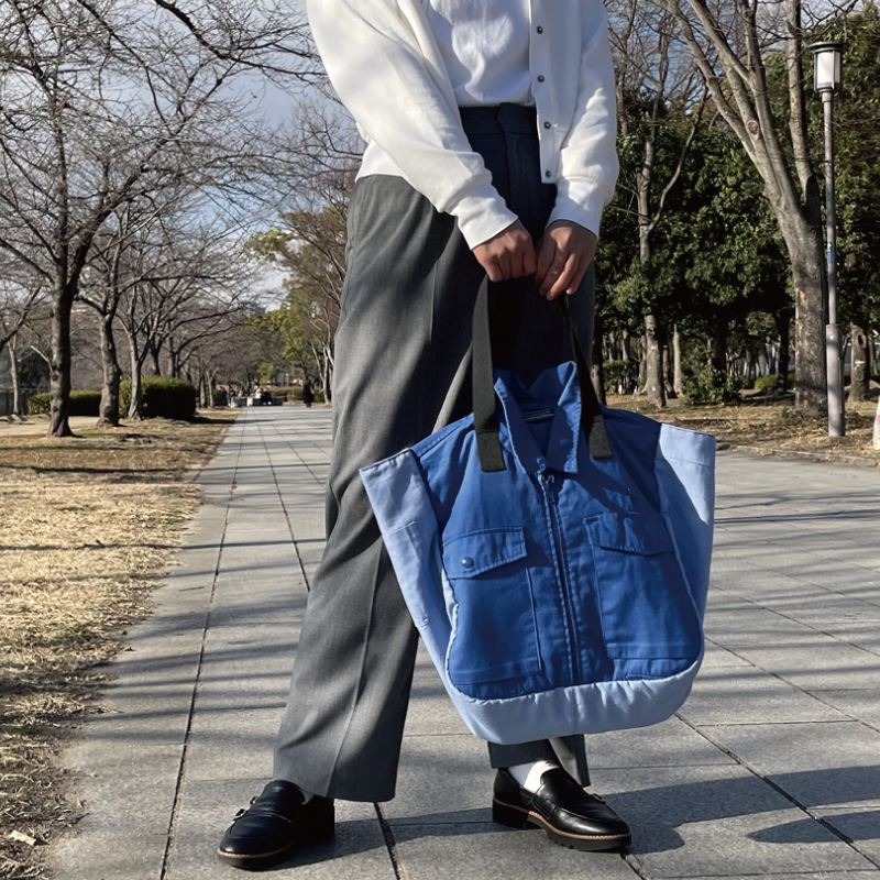 京王電鉄技術系制服トートバッグ