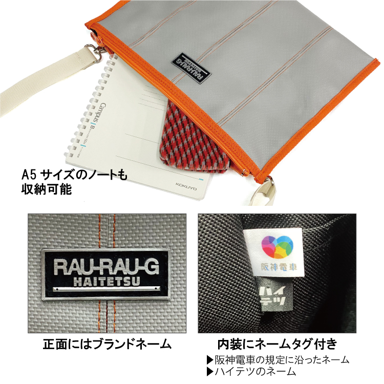 阪神電車8000系 貫通幌・サコッシュ