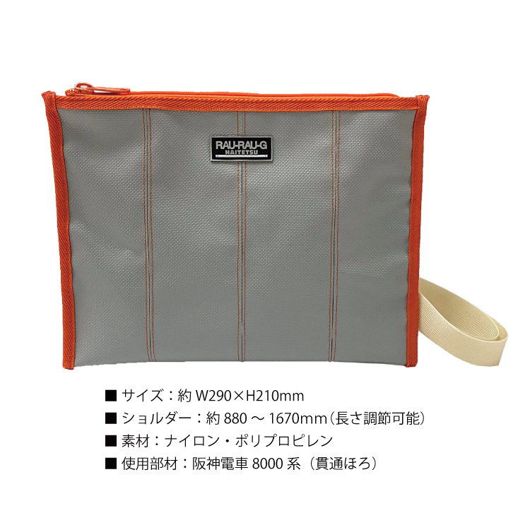 阪神電車8000系 貫通幌・サコッシュ