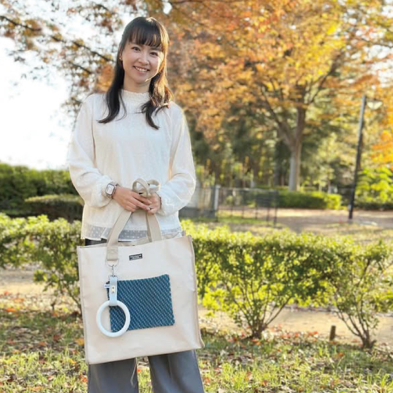 ～いつでも一緒～京王電鉄8000系トートバッグ 豊岡真澄コラボ